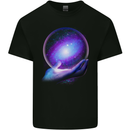 My Universe Planets Astronomy Space Galaxy Mens Cotton T-Shirt Tee Top Black