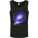 My Universe Planets Astronomy Space Galaxy Mens Vest Tank Top Black