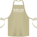 My Wife Says Funny Sarcastic Husband Couple Cotton Apron 100% Organic Khaki