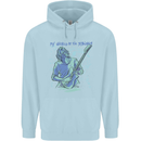 My World Is Six Strings Guitar Rock Music Childrens Kids Hoodie Light Blue