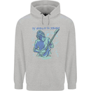 My World Is Six Strings Guitar Rock Music Childrens Kids Hoodie Sports Grey