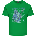 My World Is Six Strings Guitar Rock Music Kids T-Shirt Childrens Irish Green