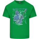 My World Is Six Strings Guitar Rock Music Kids T-Shirt Childrens Irish Green