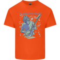 My World Is Six Strings Guitar Rock Music Kids T-Shirt Childrens Orange