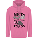 NFT Newts Frogs Toads Childrens Kids Hoodie Azalea
