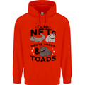 NFT Newts Frogs Toads Childrens Kids Hoodie Bright Red