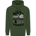 NFT Newts Frogs Toads Childrens Kids Hoodie Forest Green