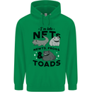 NFT Newts Frogs Toads Childrens Kids Hoodie Irish Green