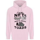 NFT Newts Frogs Toads Childrens Kids Hoodie Light Pink