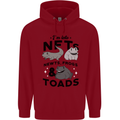 NFT Newts Frogs Toads Childrens Kids Hoodie Red