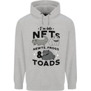 NFT Newts Frogs Toads Childrens Kids Hoodie Sports Grey