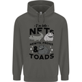 NFT Newts Frogs Toads Childrens Kids Hoodie Storm Grey