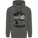 NFT Newts Frogs Toads Childrens Kids Hoodie Storm Grey