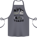NFT Newts Frogs Toads Cotton Apron 100% Organic Steel