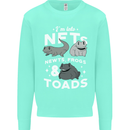 NFT Newts Frogs Toads Kids Sweatshirt Jumper Peppermint