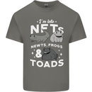 NFT Newts Frogs Toads Kids T-Shirt Childrens Charcoal