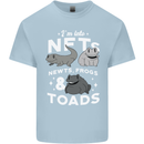 NFT Newts Frogs Toads Kids T-Shirt Childrens Light Blue