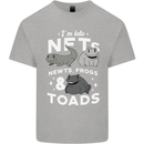 NFT Newts Frogs Toads Kids T-Shirt Childrens Sports Grey