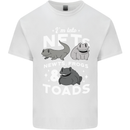 NFT Newts Frogs Toads Kids T-Shirt Childrens White