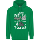 NFT Newts Frogs Toads Mens 80% Cotton Hoodie Irish Green