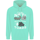 NFT Newts Frogs Toads Mens 80% Cotton Hoodie Peppermint