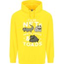 NFT Newts Frogs Toads Mens 80% Cotton Hoodie Yellow