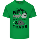 NFT Newts Frogs Toads Mens Cotton T-Shirt Tee Top Irish Green