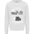 NFT Newts Frogs Toads Mens Sweatshirt Jumper White