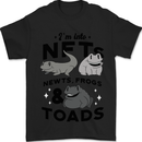 NFT Newts Frogs Toads Mens T-Shirt 100% Cotton Black