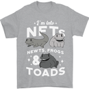 NFT Newts Frogs Toads Mens T-Shirt 100% Cotton Sports Grey