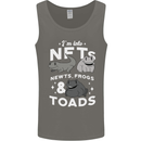 NFT Newts Frogs Toads Mens Vest Tank Top Charcoal