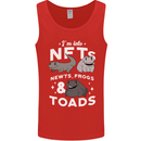 NFT Newts Frogs Toads Mens Vest Tank Top Red