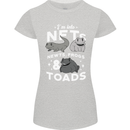 NFT Newts Frogs Toads Womens Petite Cut T-Shirt Sports Grey