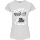 NFT Newts Frogs Toads Womens Petite Cut T-Shirt White