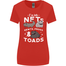 NFT Newts Frogs Toads Womens Wider Cut T-Shirt Red