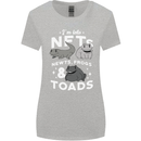 NFT Newts Frogs Toads Womens Wider Cut T-Shirt Sports Grey