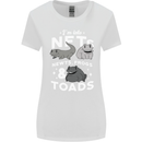 NFT Newts Frogs Toads Womens Wider Cut T-Shirt White