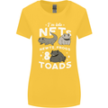 NFT Newts Frogs Toads Womens Wider Cut T-Shirt Yellow