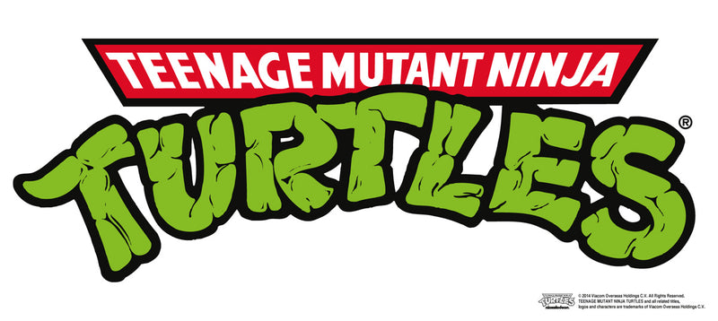 Teenage Mutant Ninja Turtles logo animated tv series cartoon white coffee mug cup