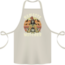 Namaste Witches Funny Halloween Cotton Apron 100% Organic Natural