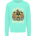 Namaste Witches Funny Halloween Kids Sweatshirt Jumper Peppermint
