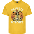 Namaste Witches Funny Halloween Kids T-Shirt Childrens Yellow