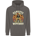 Namaste Witches Funny Halloween Mens 80% Cotton Hoodie Charcoal