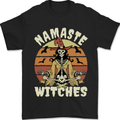 Namaste Witches Funny Halloween Mens T-Shirt 100% Cotton Black