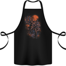 Native American Indian Headdress Apache Cotton Apron 100% Organic Black