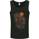 Native American Indian Headdress Apache Mens Vest Tank Top Black