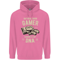 Natural Born Gamer Funny Gaming Childrens Kids Hoodie Azalea