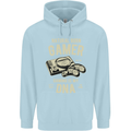 Natural Born Gamer Funny Gaming Childrens Kids Hoodie Light Blue