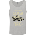 Natural Born Gamer Funny Gaming Mens Vest Tank Top Sports Grey