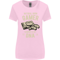 Natural Born Gamer Funny Gaming Womens Wider Cut T-Shirt Light Pink